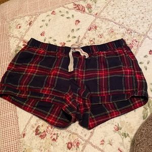 Plaid Sleep Shorts